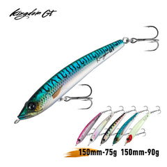 Kingdom 4568 GT Fishing Lure 75G/90G Sinking Stick GT Lure