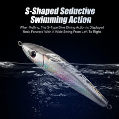 Kingdom 4566 Phantom GT Stick Bait Tuna Fishing Lure