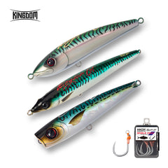 Kingdom GT Floating Fishing Lure Set Green Color Set+Free Single Hook