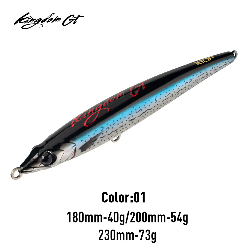 Kingdom 4564 GT WAR LOCK Floating Stick Bait Tuna Fishing Lure