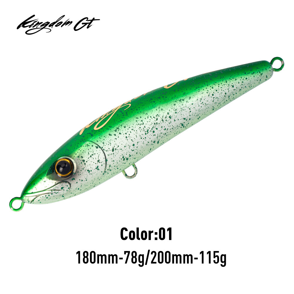 Kingdom 4566 Phantom GT Stick Bait Tuna Fishing Lure