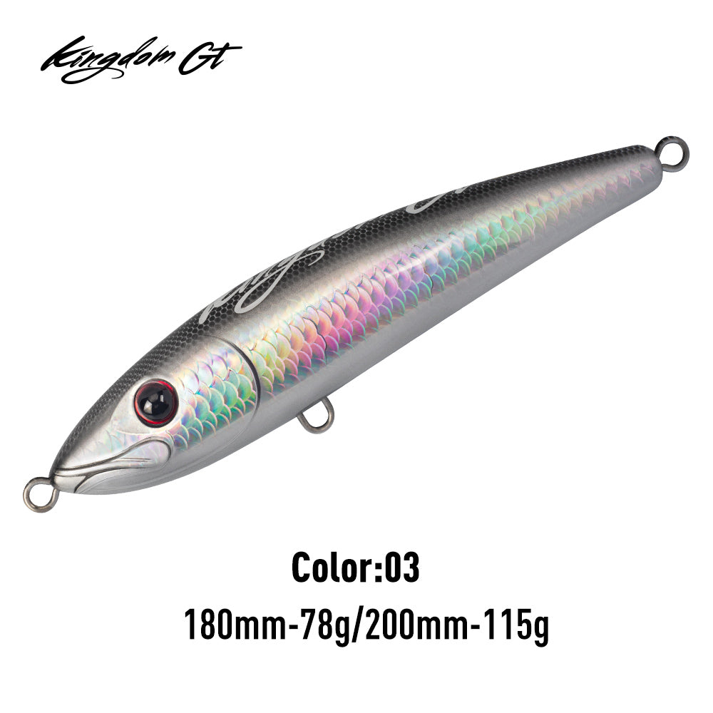 Kingdom 4566 Phantom GT Stick Bait Tuna Fishing Lure