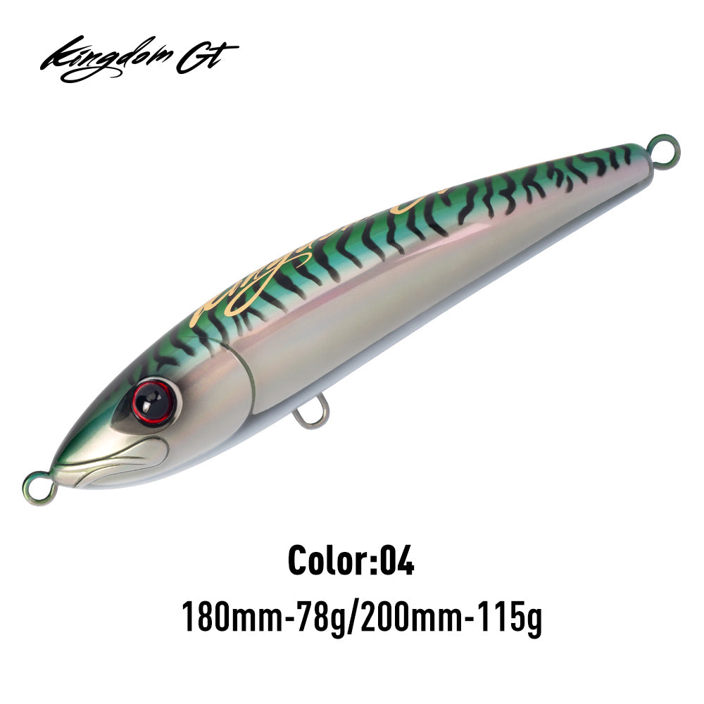 Kingdom 4566 Phantom GT Stick Bait Tuna Fishing Lure