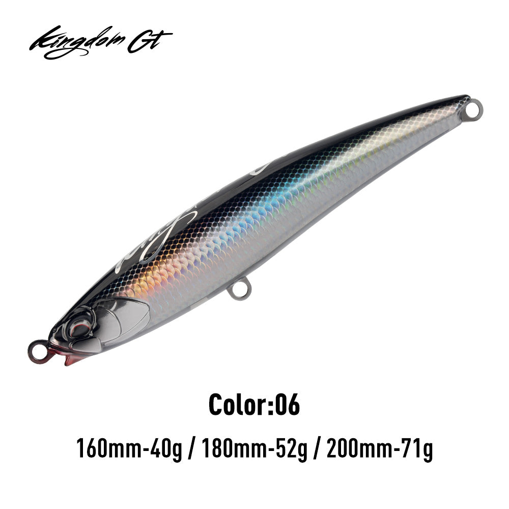 Kingdom 4563 GT HELLFIRE Floating Stick Bait Tuna Fishing