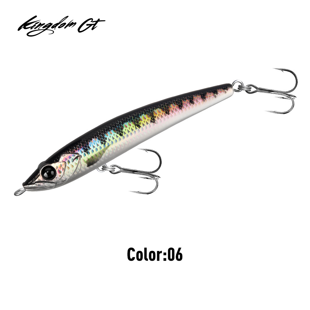 Kingdom 4568 GT Fishing Lure 75G/90G Sinking Stick GT Lure