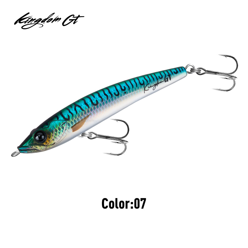 Kingdom 4568 GT Fishing Lure 75G/90G Sinking Stick GT Lure