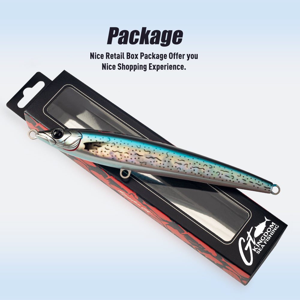 Kingdom 4564 GT WAR LOCK Floating Stick Bait Tuna Fishing Lure